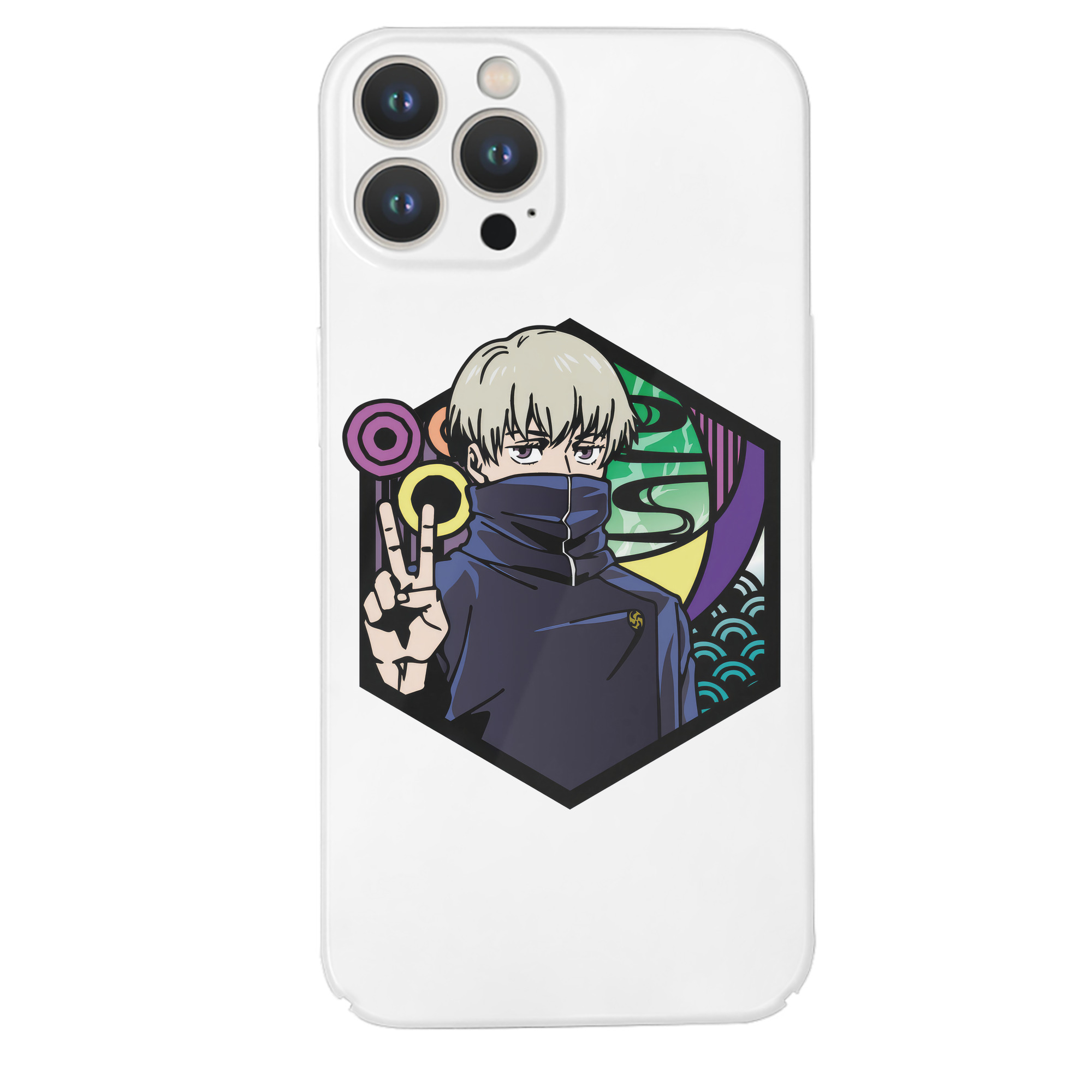 （画像用） 呪術廻戦 Jujutsu Kaisen 【iPhone 14シリーズ対応】ハードケース